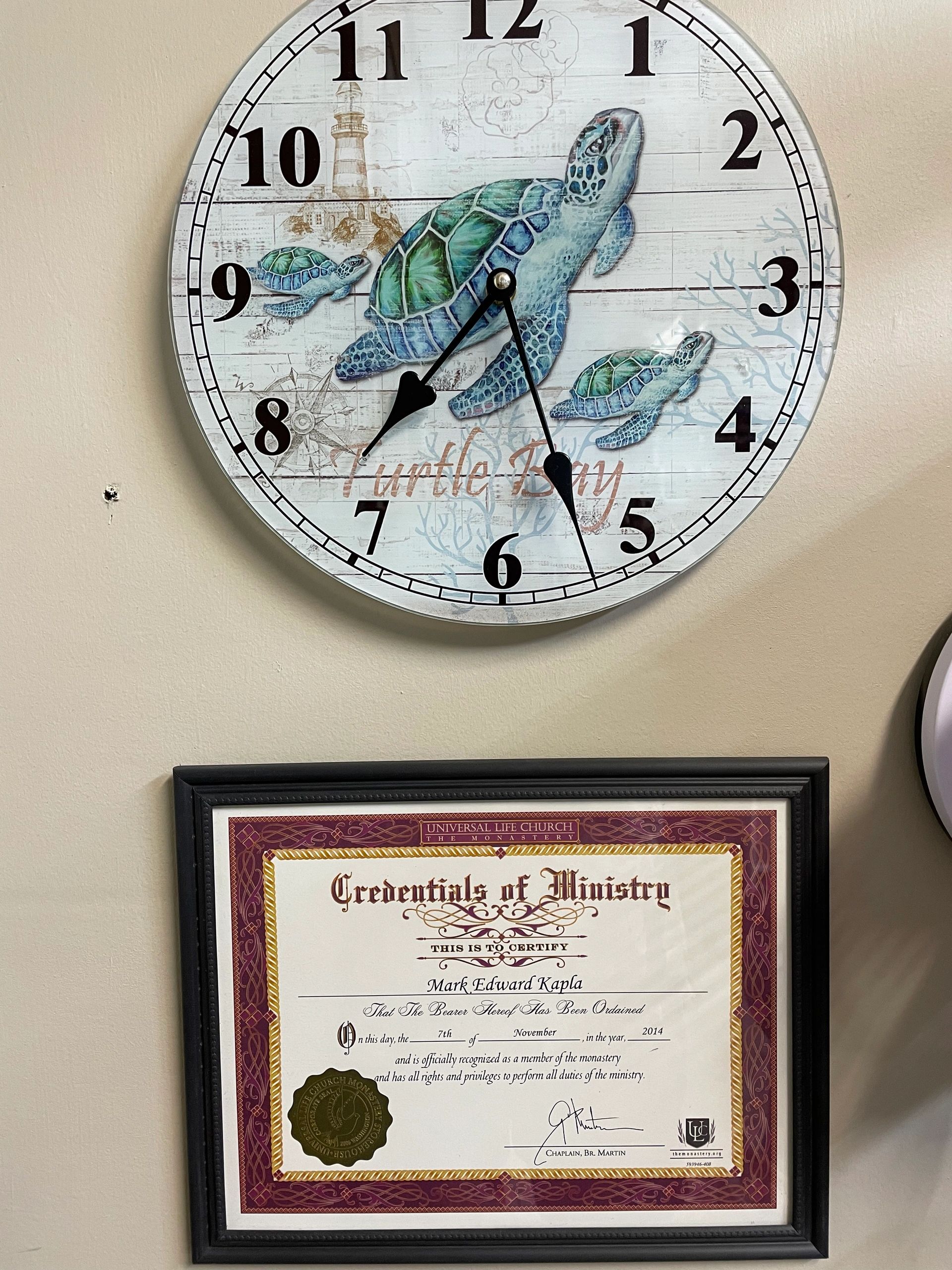 What is time telling me?