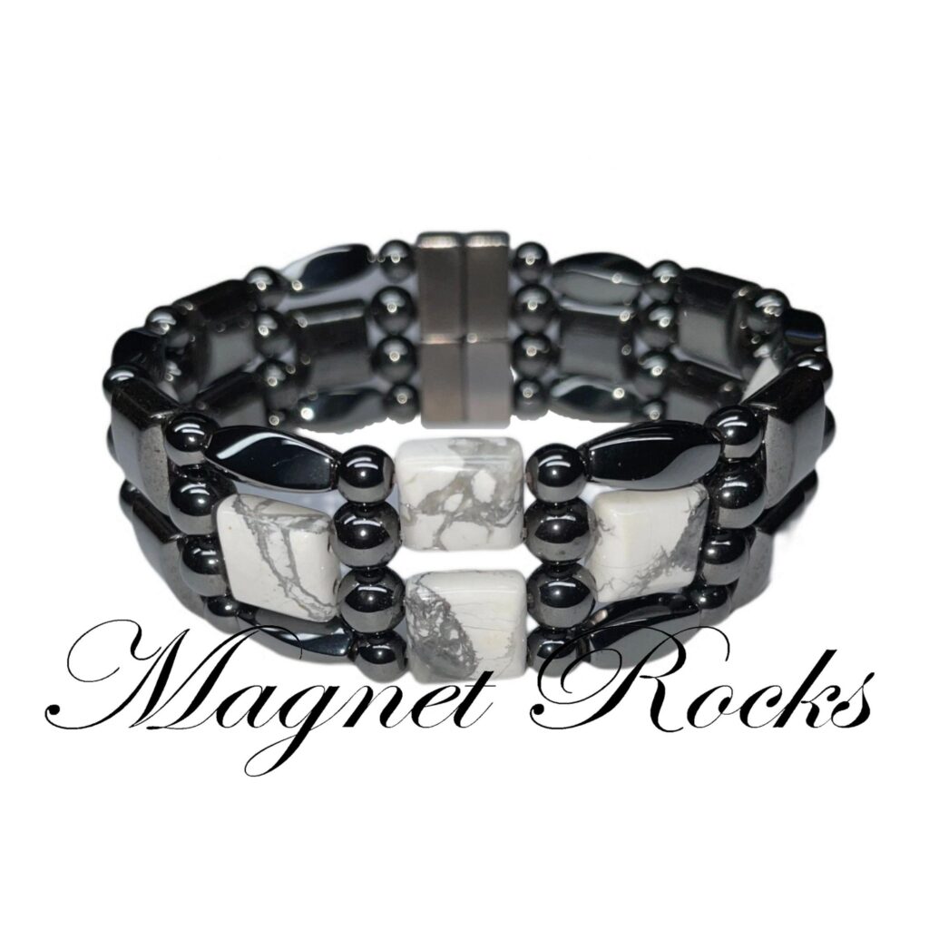 4 x 4 Howlite Bracelet