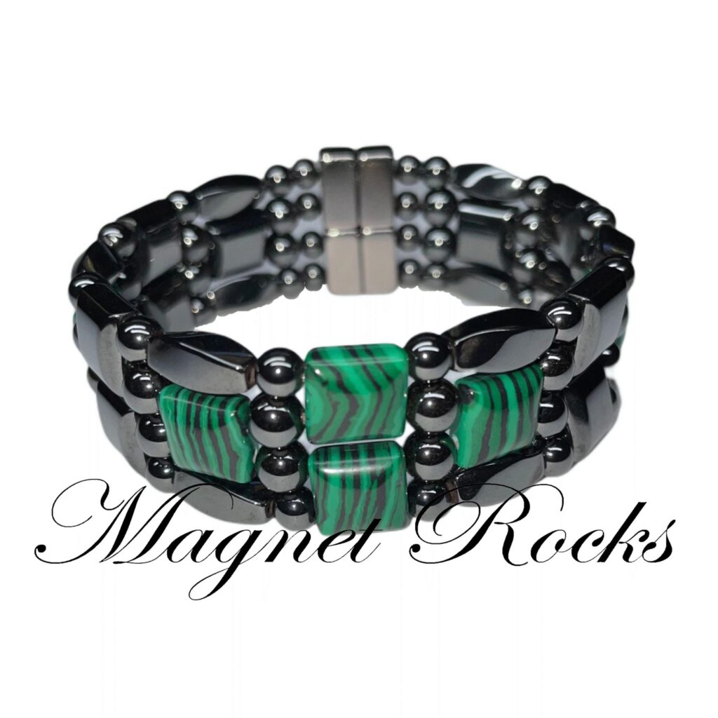 4 x 4 Malachite Bracelet