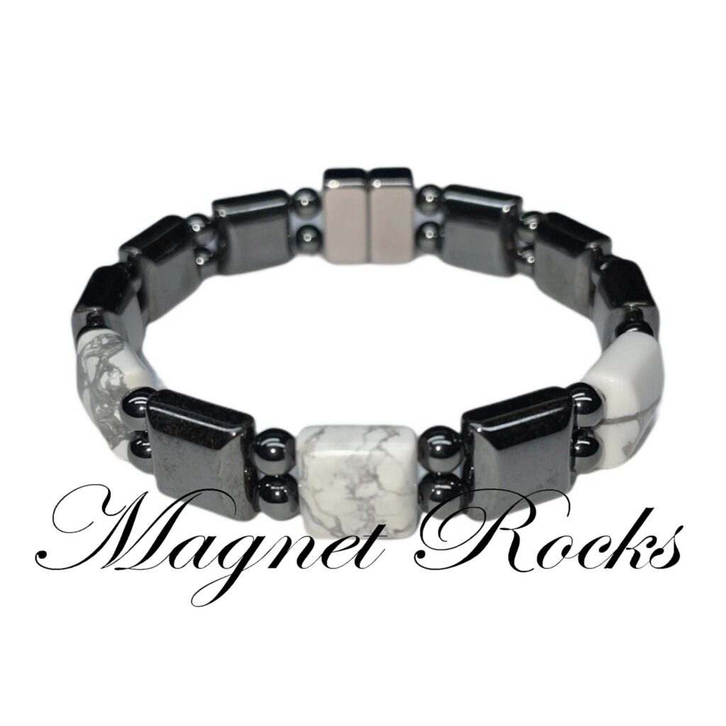 Bold Howlite Anklet
