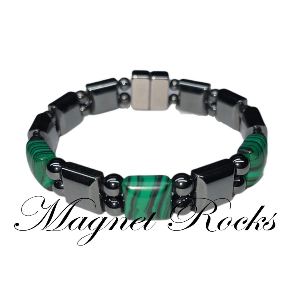 Bold Malachite Anklet