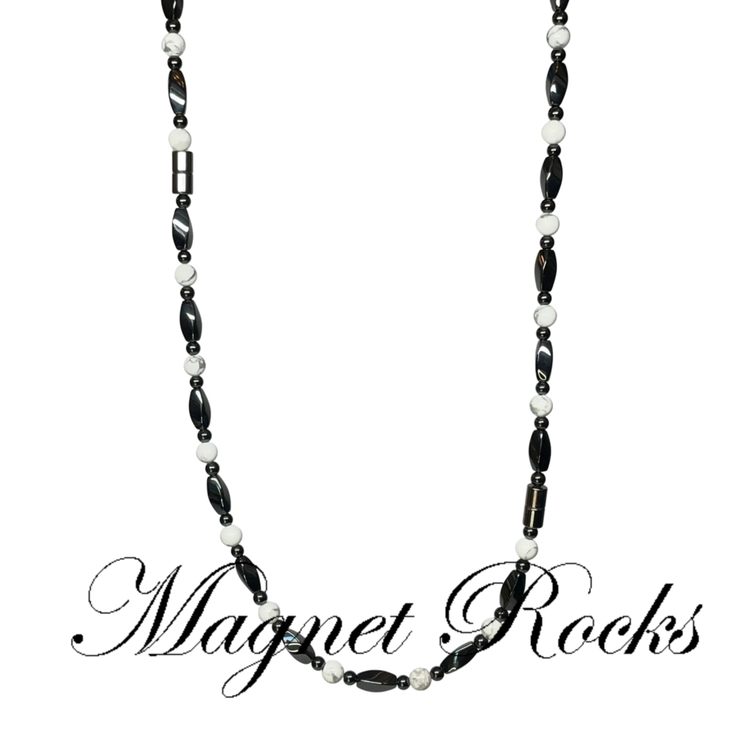 Infinity 3in1 Howlite Necklace