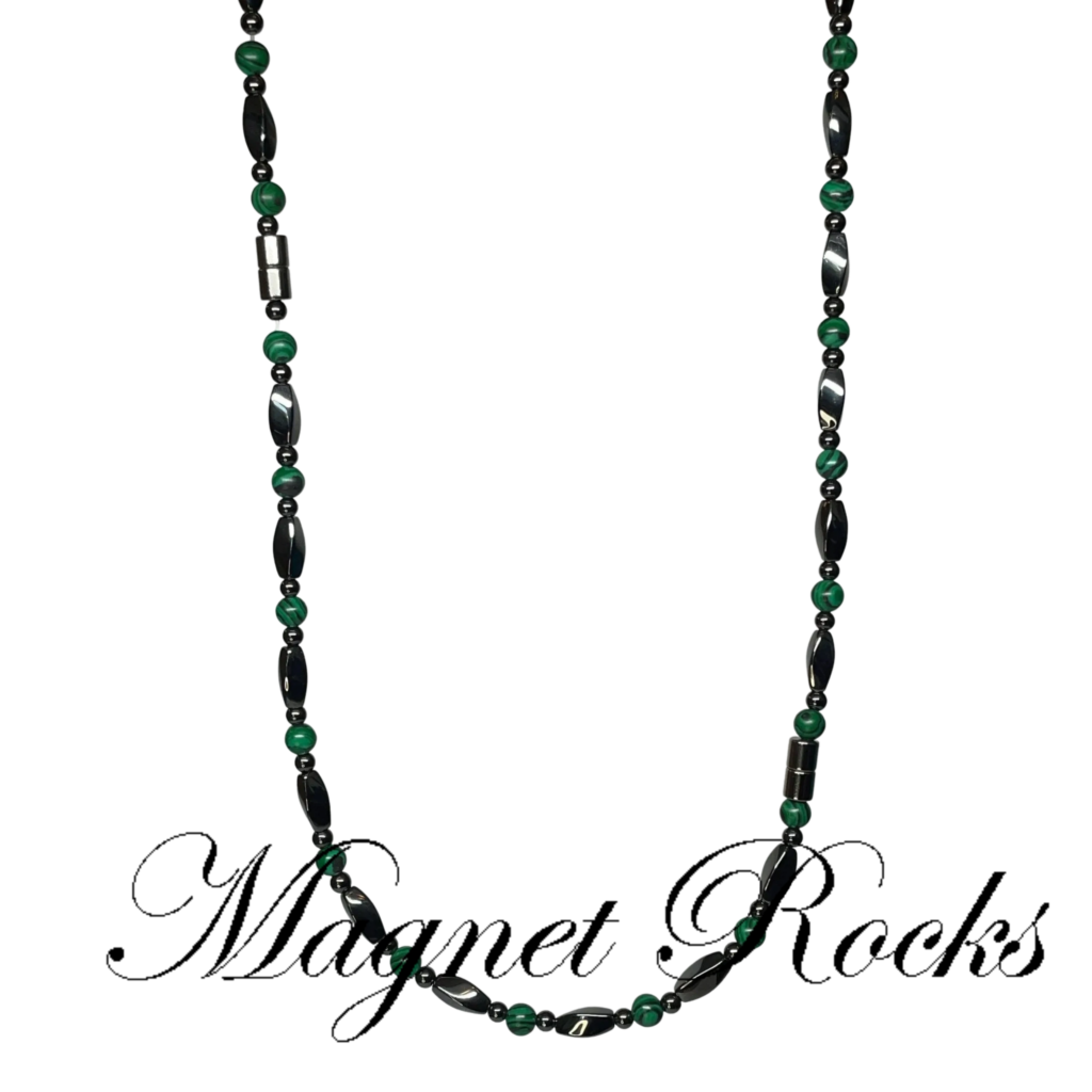 Infinity 3in1 Malachite Necklace