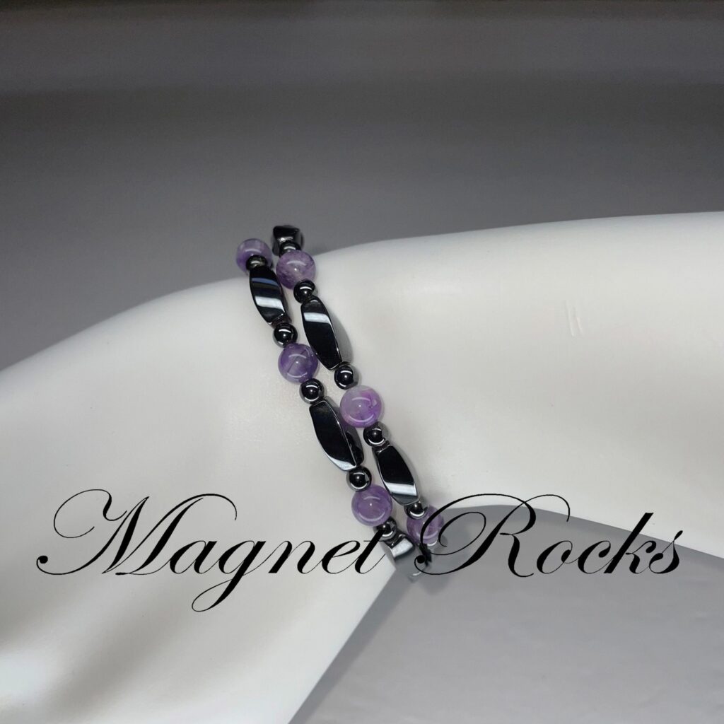 Infinity Amethyst Gemstone Set