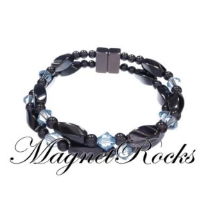 Infinity Aquamarine Bracelet