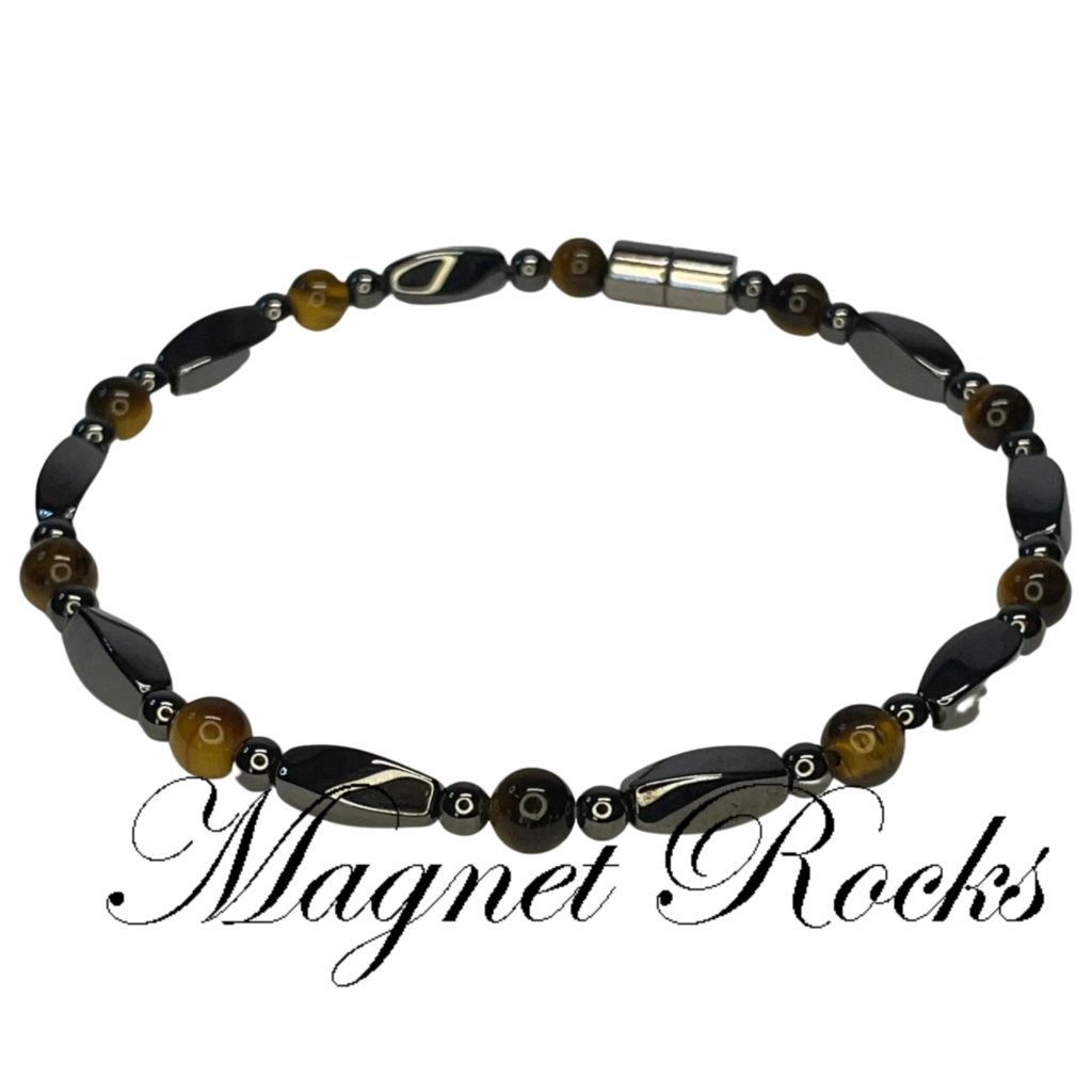 Infinity Golden Tiger Eye Anklet