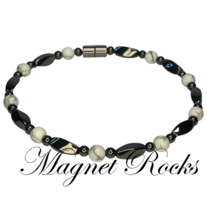 Infinity Howlite Anklet