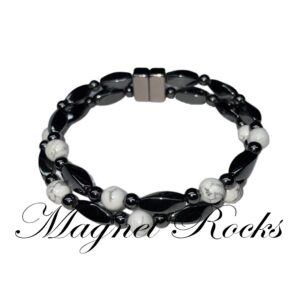 Infinity Howlite Bracelet