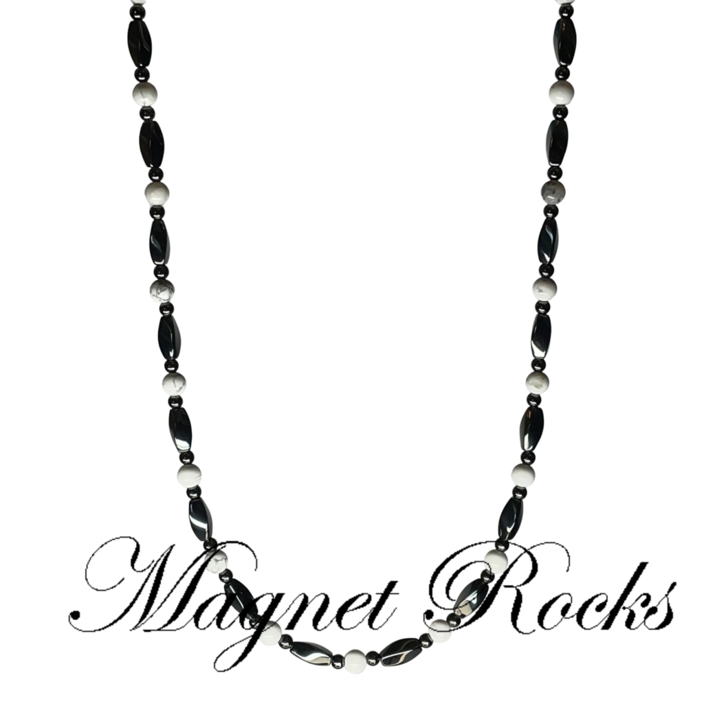 Infinity Howlite Necklace