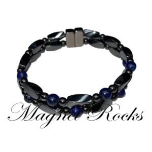 Infinity Lapis Lazuli Bracelet
