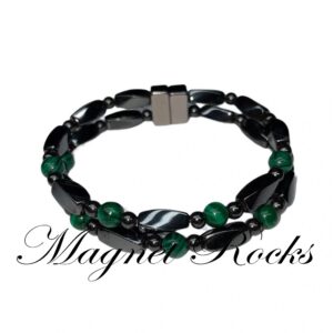 Infinity Malachite Bracelet