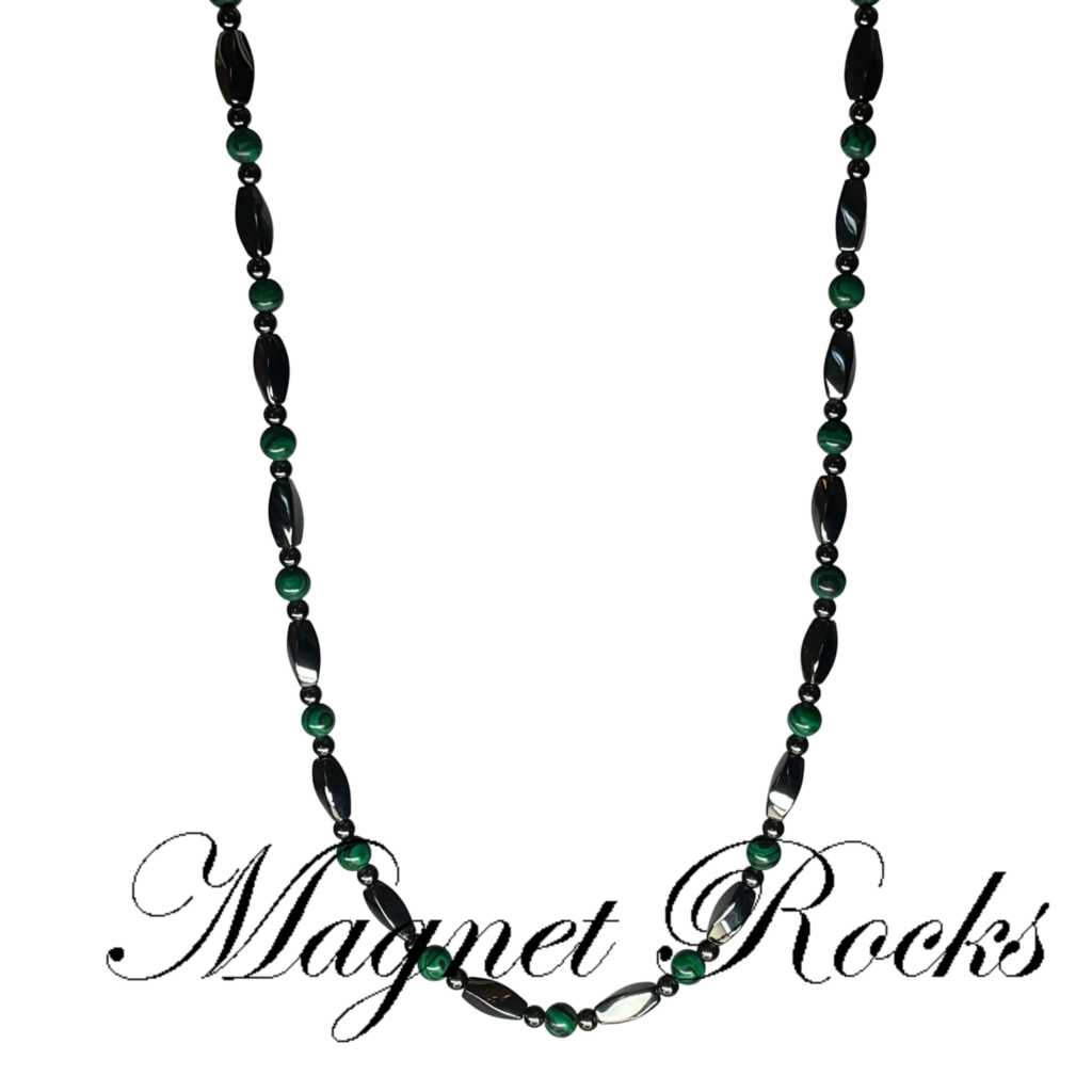 Infinity Malachite Necklace
