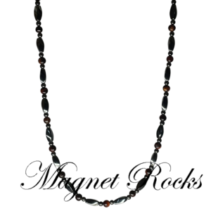 Infinity Red Tiger Eye Necklace
