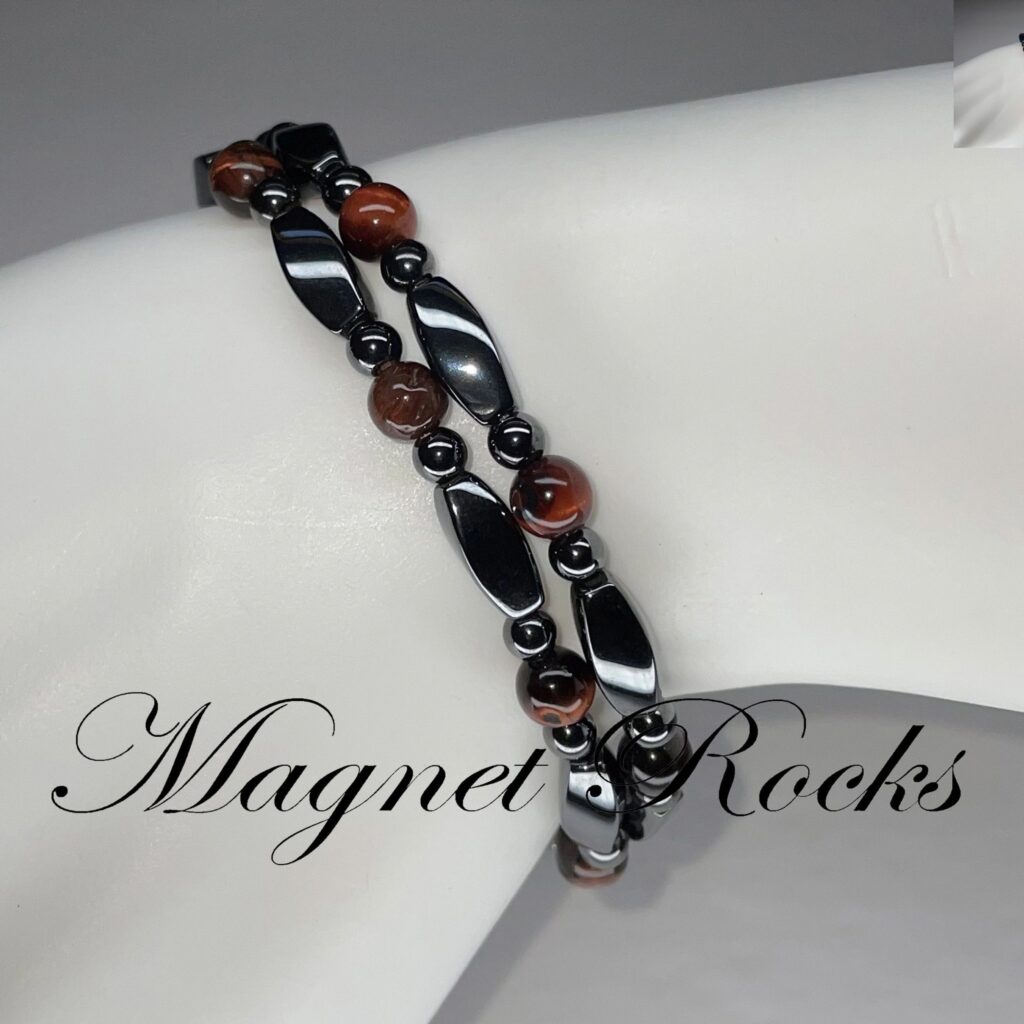 Infinity Red Tiger Eye Set