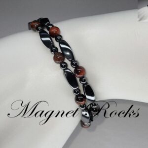Infinity Red Tiger Eye Set