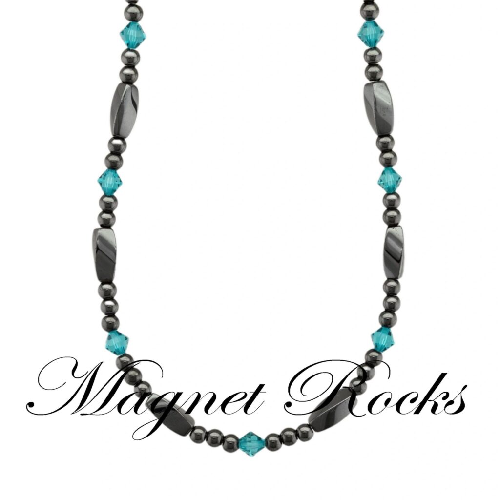 Allure 3in1 Blue Zircon Crystal Necklace