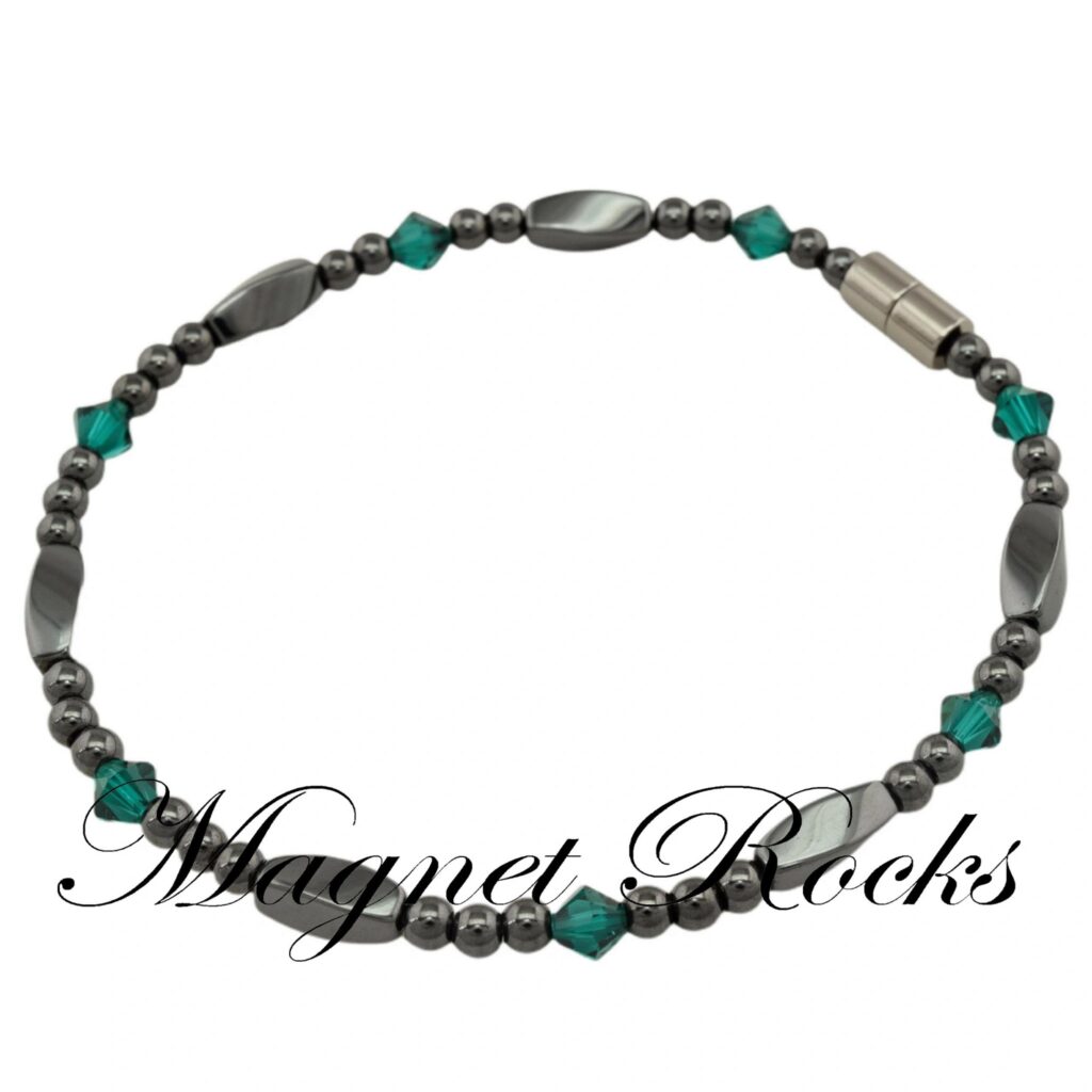 Allure Emerald Crystal Anklet