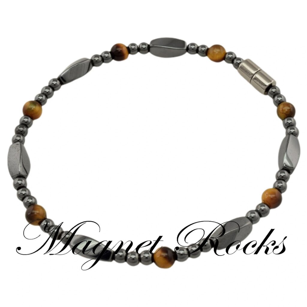 Allure Golden Tiger Eye Anklet