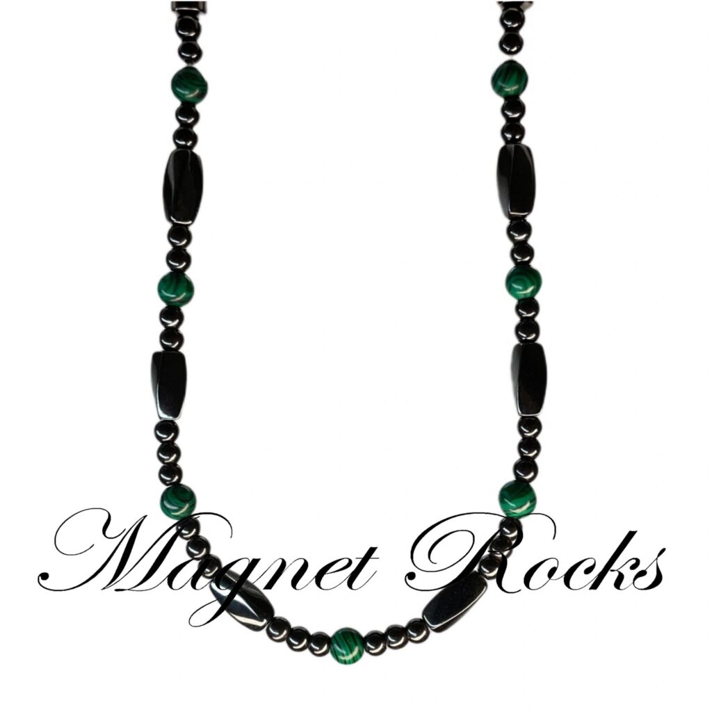 Allure 3in1 Malachite Necklace