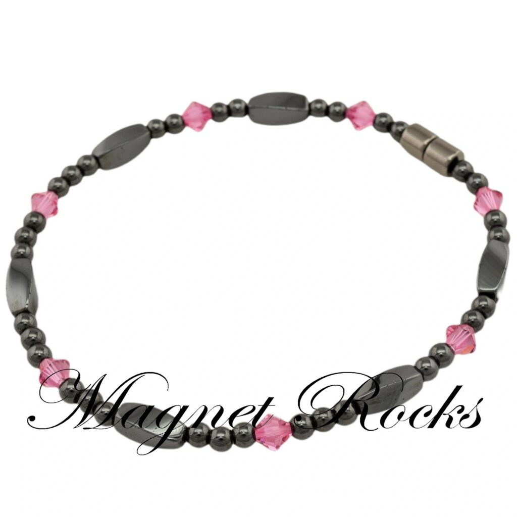 Allure Rose Crystal Anklet