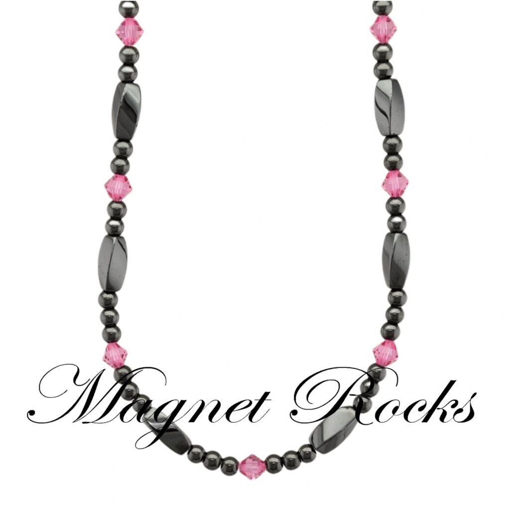 Allure 3in1 Rose Crystal Necklace