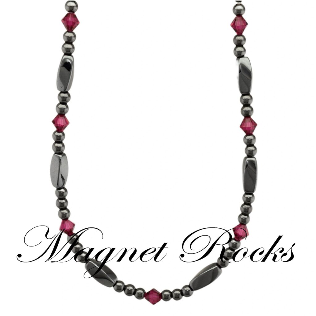 Allure 3in1 Ruby Crystal Necklace