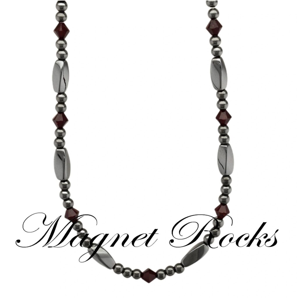 Allure 3in1 Siam Crystal Necklace