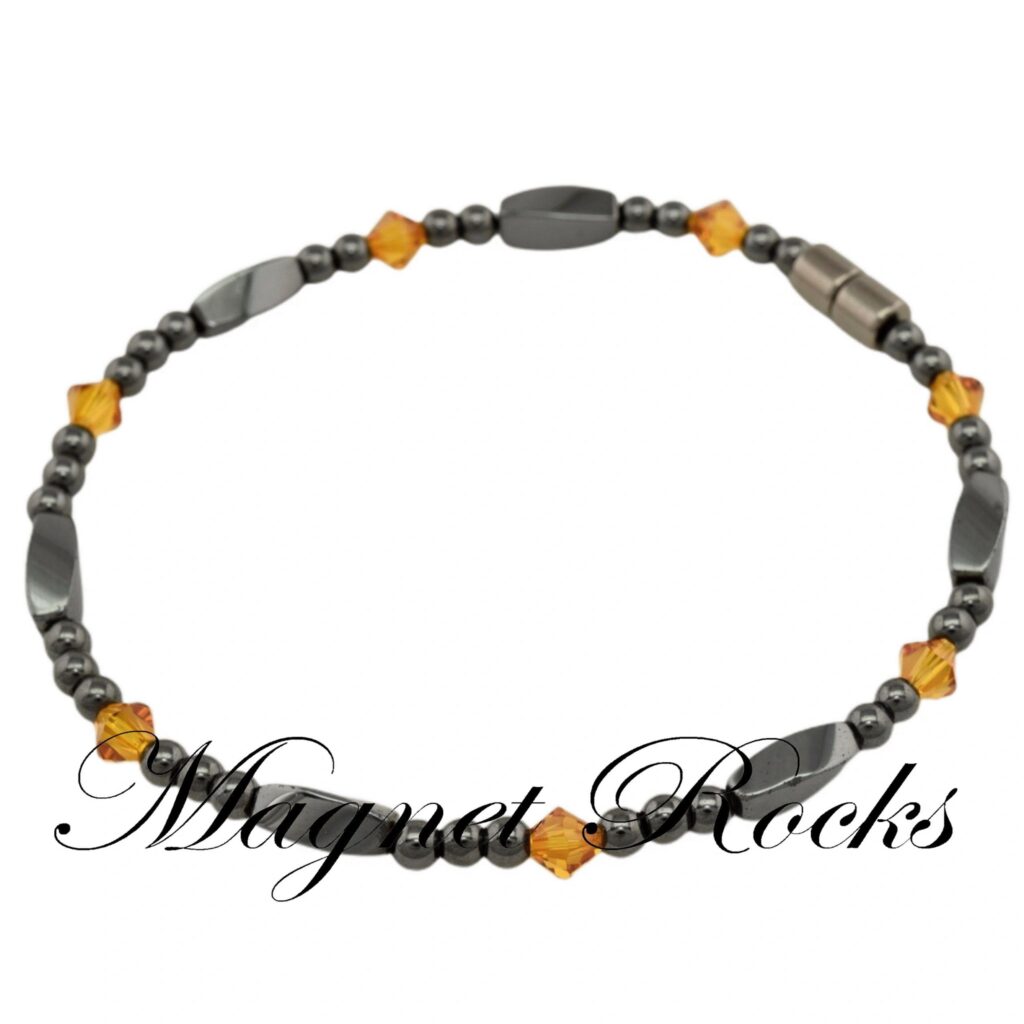 Allure Topaz Crystal Anklet