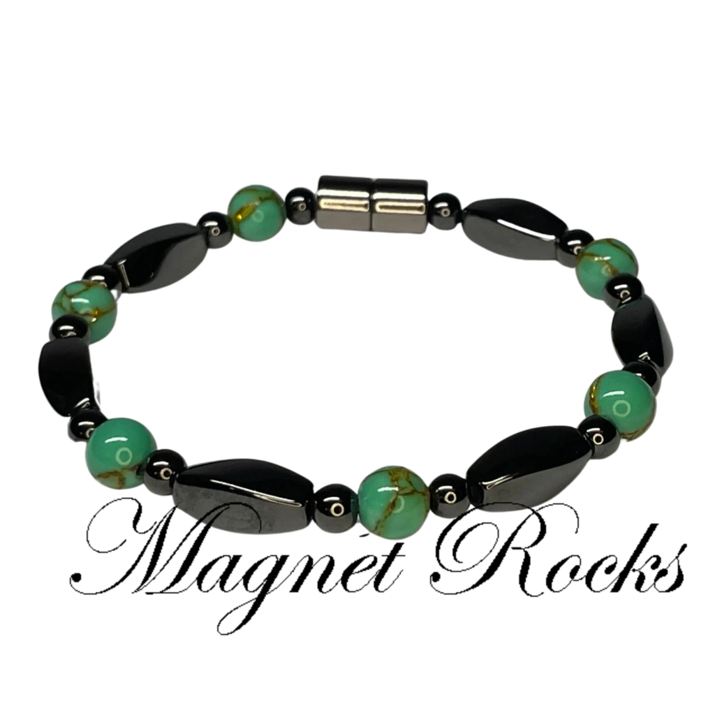 Temptation Gold Vein Turquoise Bracelet