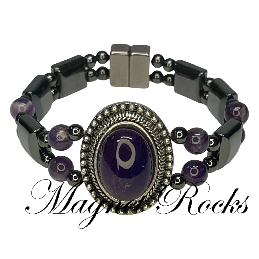 Victorian2 Amethyst Gemstone Bracelet