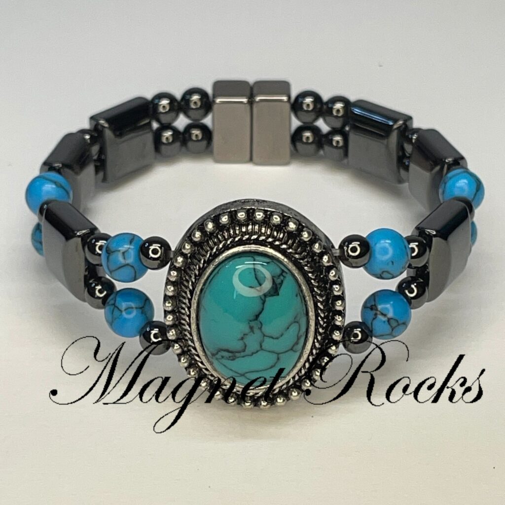 Victorian2 Blue Turquoise Bracelet