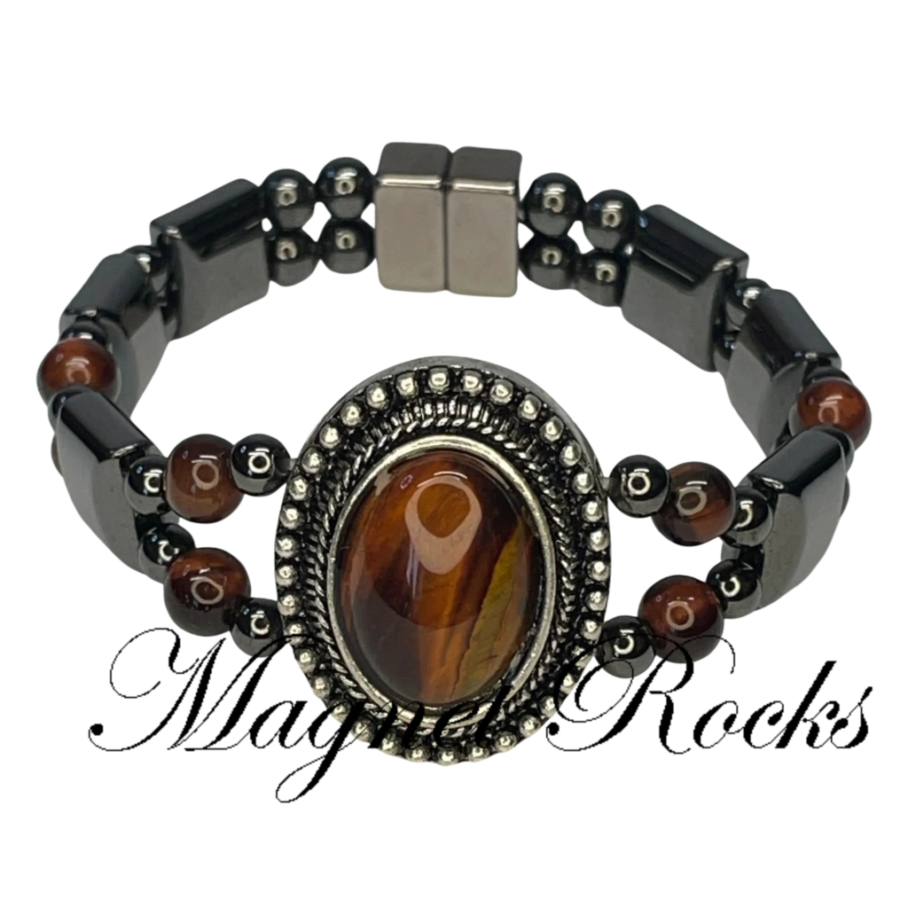 Victorian2 Red Tiger Eye Bracelet